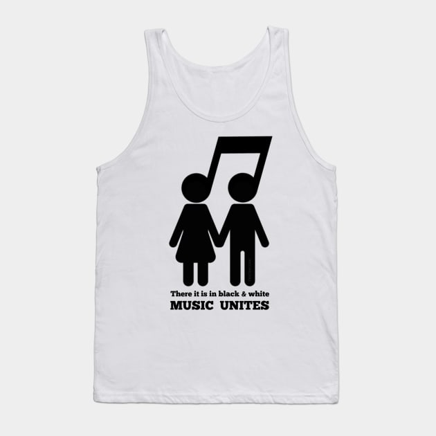 Music Unites Us Tank Top by FirstTees